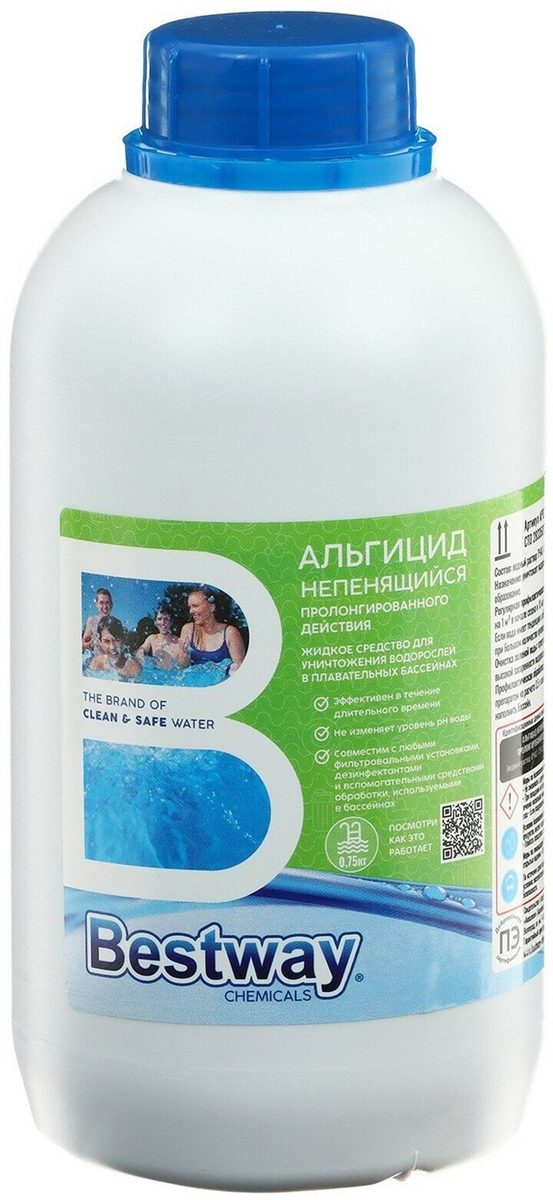 Альгицид непенящийся пролонгированного действия жидкий 0,75кг