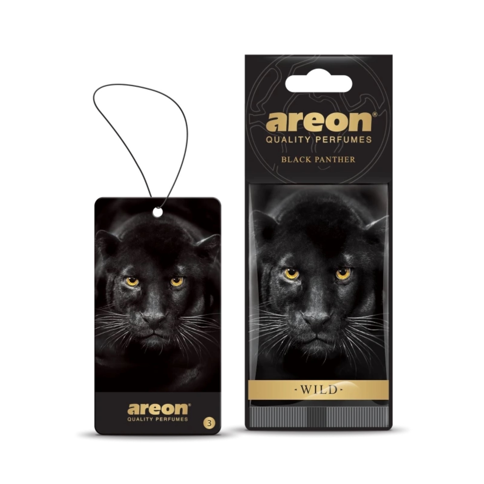 Ароматизатор для автомобиля Areon Wild Черная пантера 704-AW-02