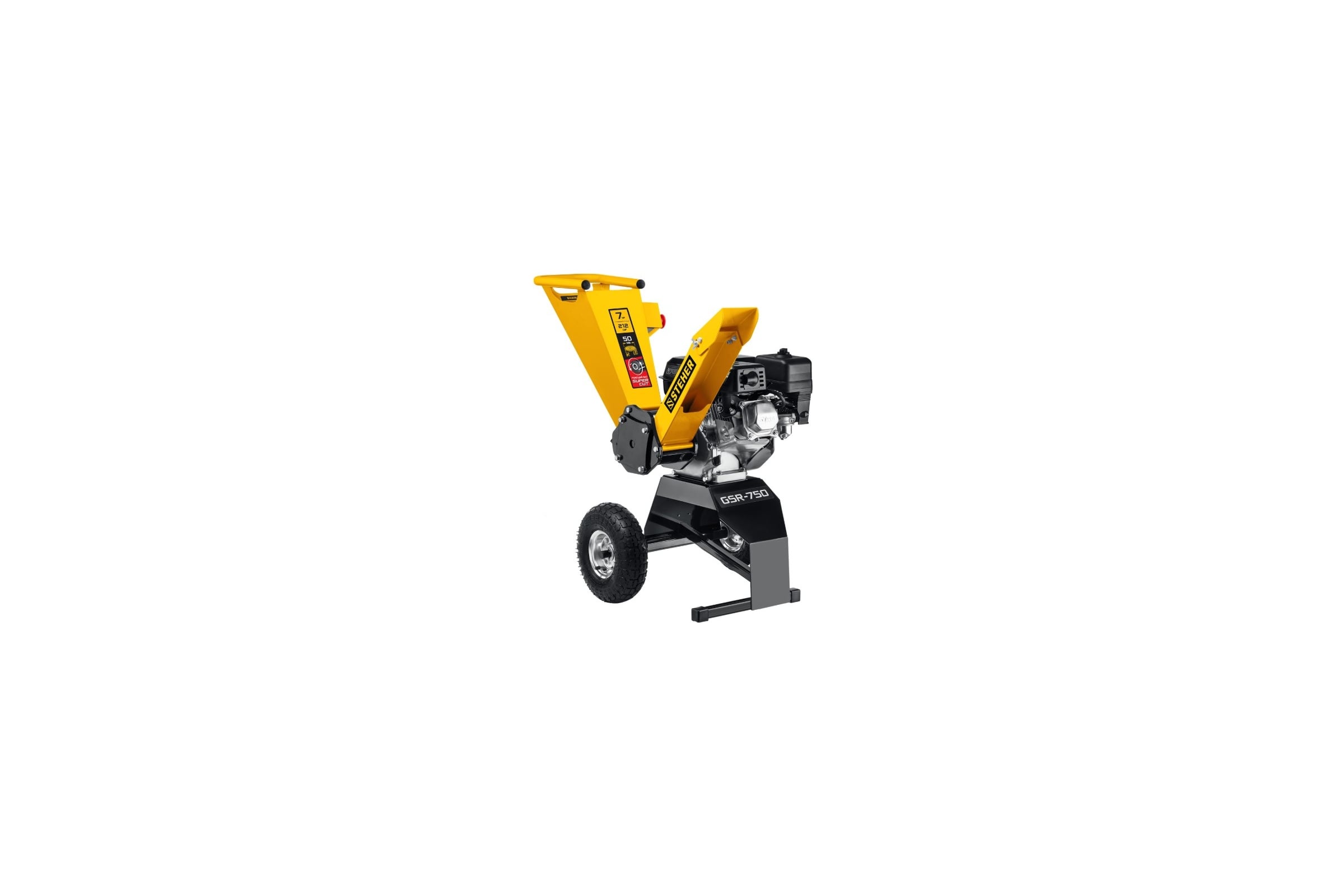 Измельчитель садовый бензиновый STEHER GSR-750 50мм