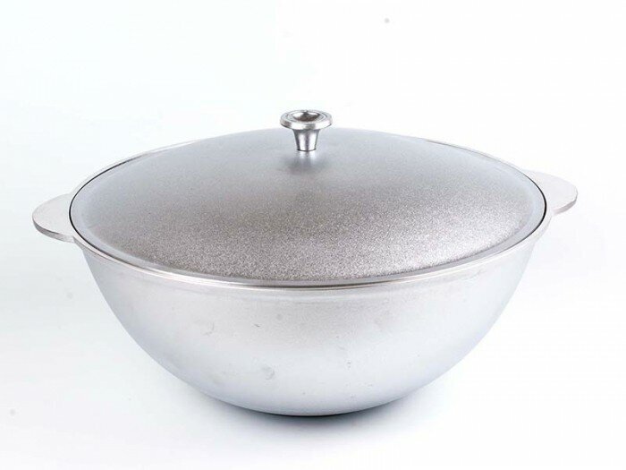 Казан 8,0л Kukmara с металлической крышкой к85
