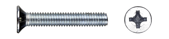 Винт М5*90 потай с метрической резьбой DIN 965