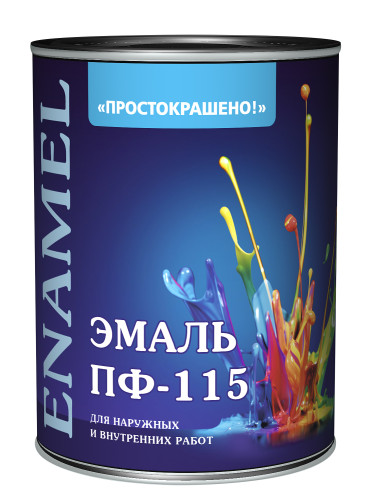 Эмаль ПФ-115 желтая 1,9кг