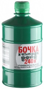 Удоб Бочка и четыре ведра ПЛЮС 0,6 л