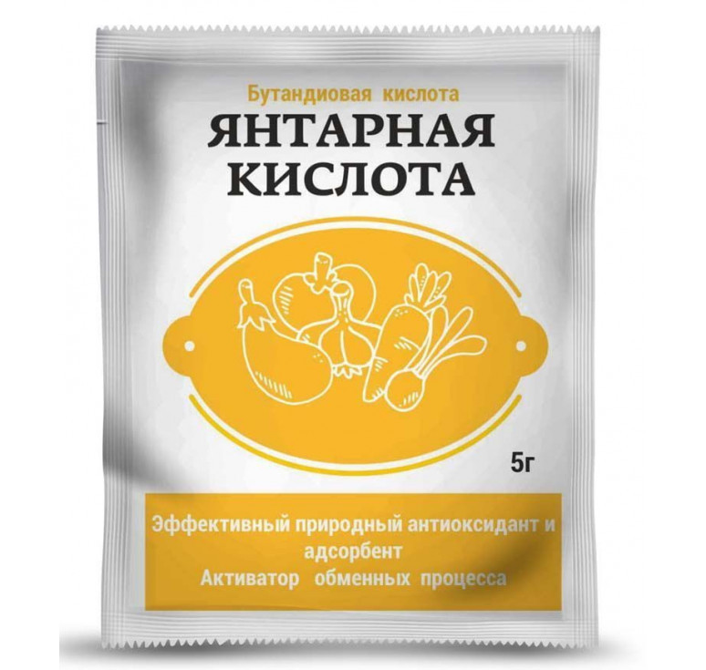 Средство Янтарная кислота 5гр