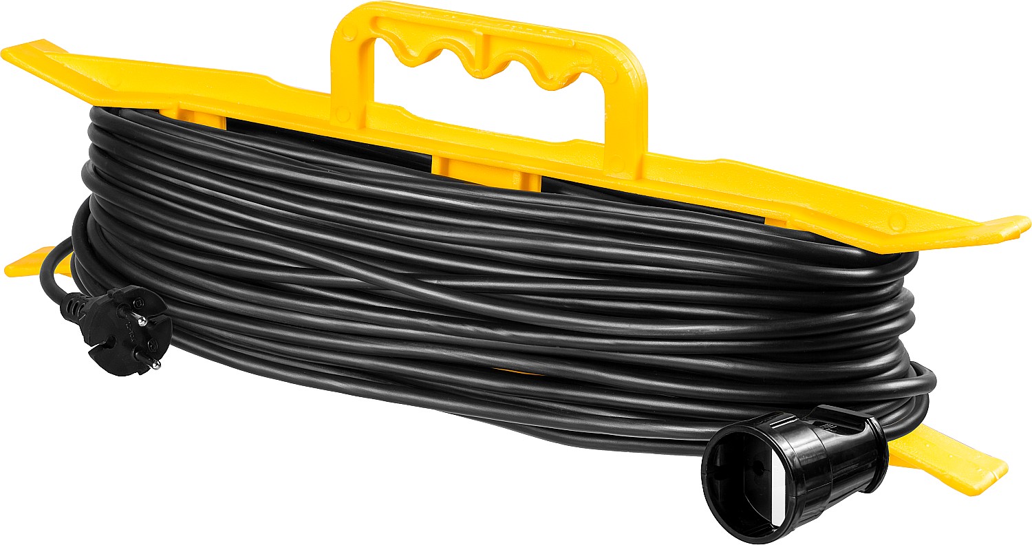 Удлинитель силовой ПВС 2х0,75 30м STAYER MF 207 2200Вт (55018-30)