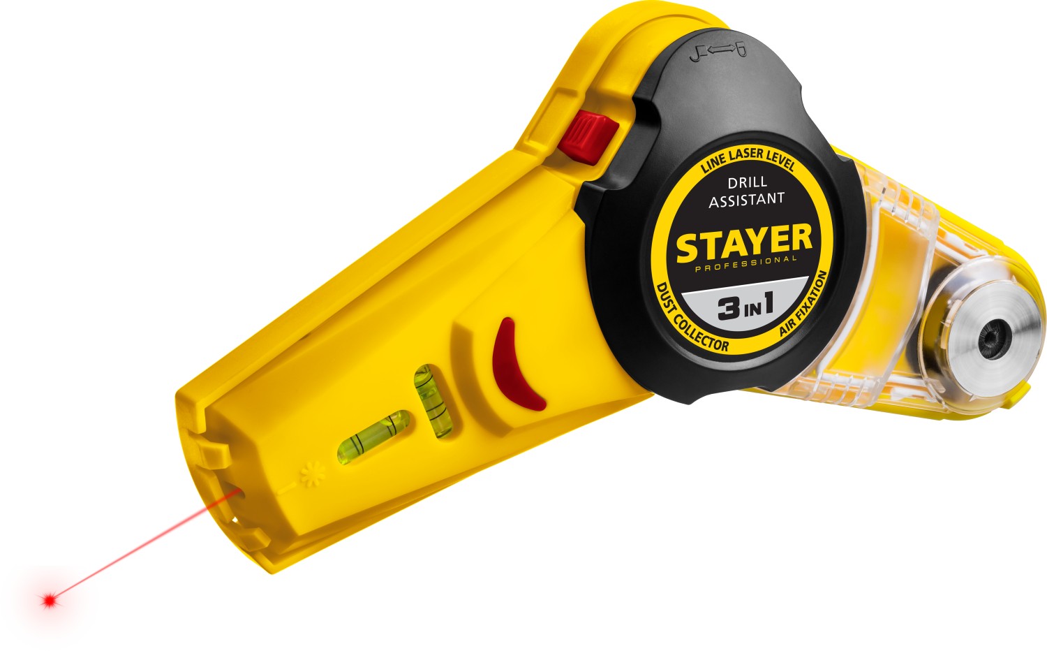 Уровень с приспособлением для сверления STAYER Drill Assistant 7м точн. ±1,5мм/м