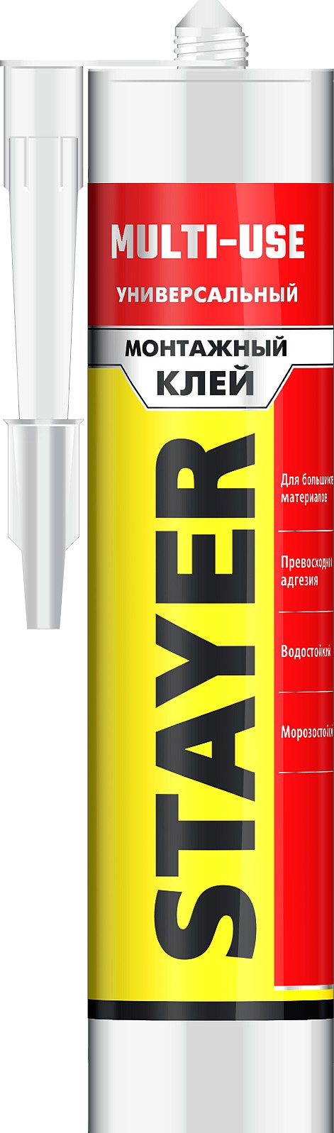Клей монтажный универсальный STAYER Professional 280мл