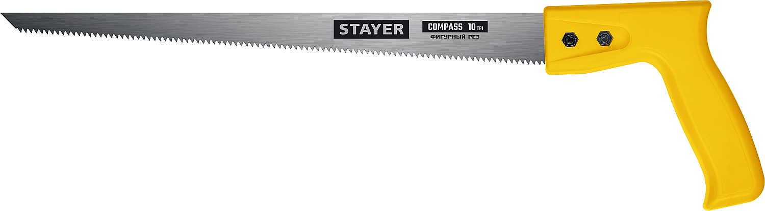 Ножовка выкружная Compass Stayer 300мм