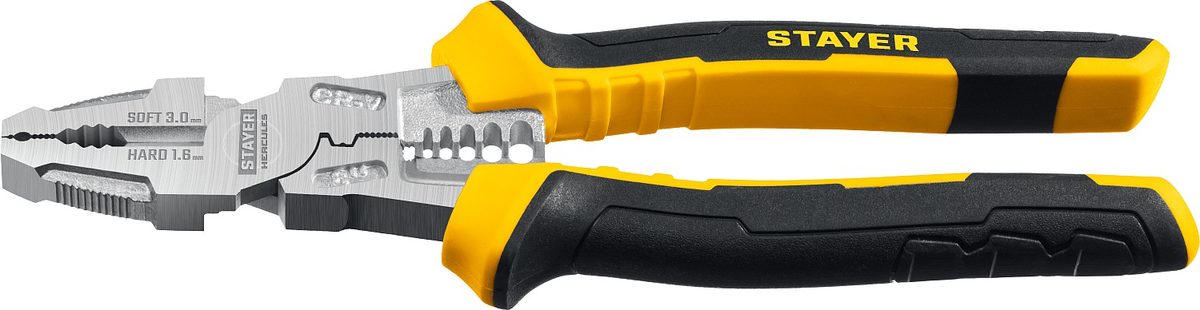 Плоскогубцы STAYER Hercules 200мм 8в1 22031