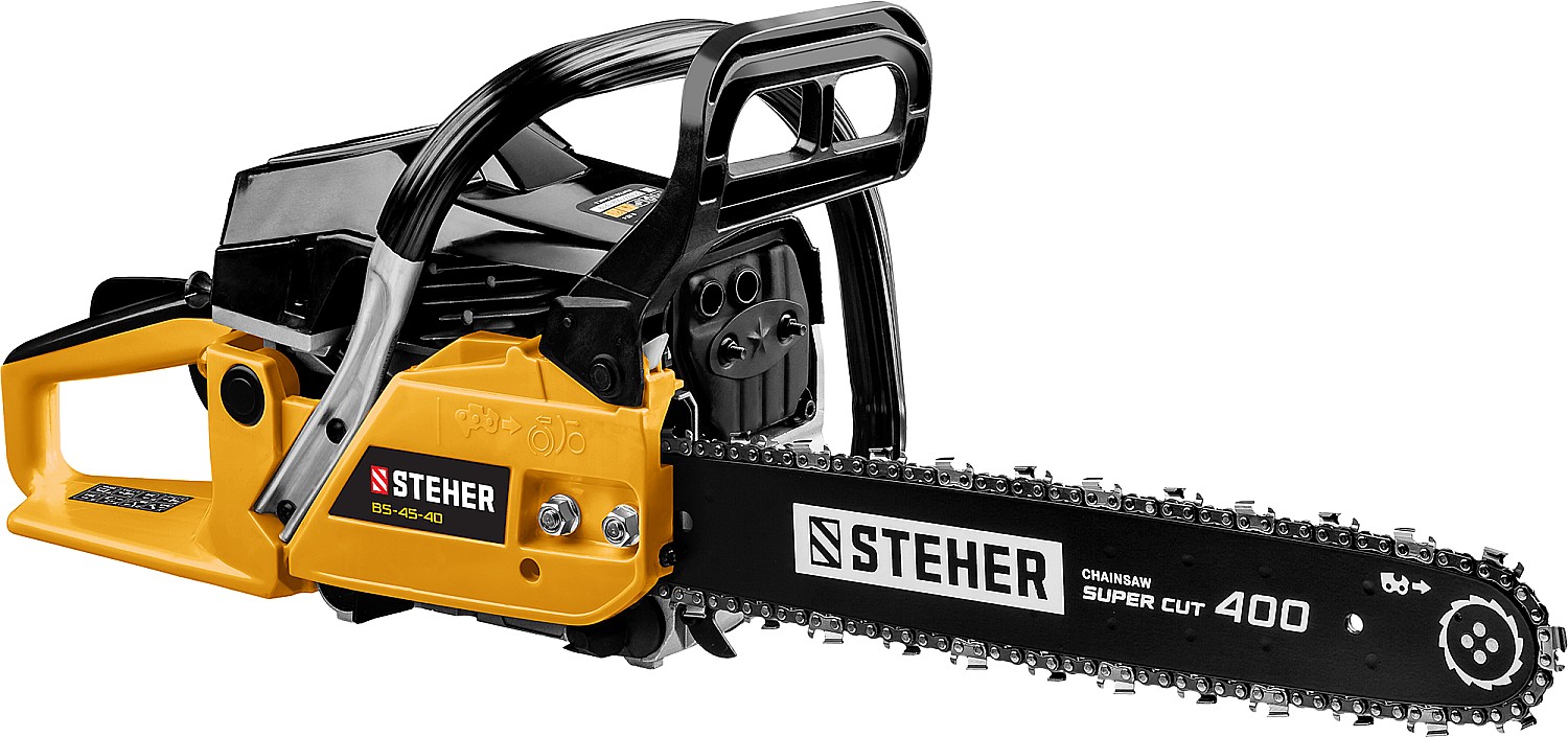 Бензопила STEHER 45см3 40см