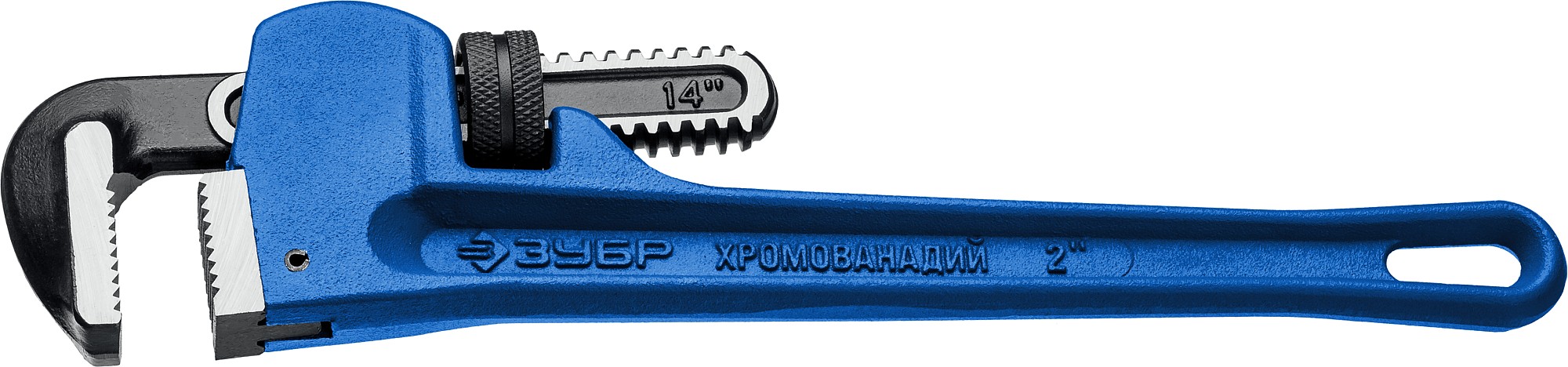 Трубный разводной ключ ЗУБР СТИЛЛСОН профессиональный 2" 350мм (27339-2)
