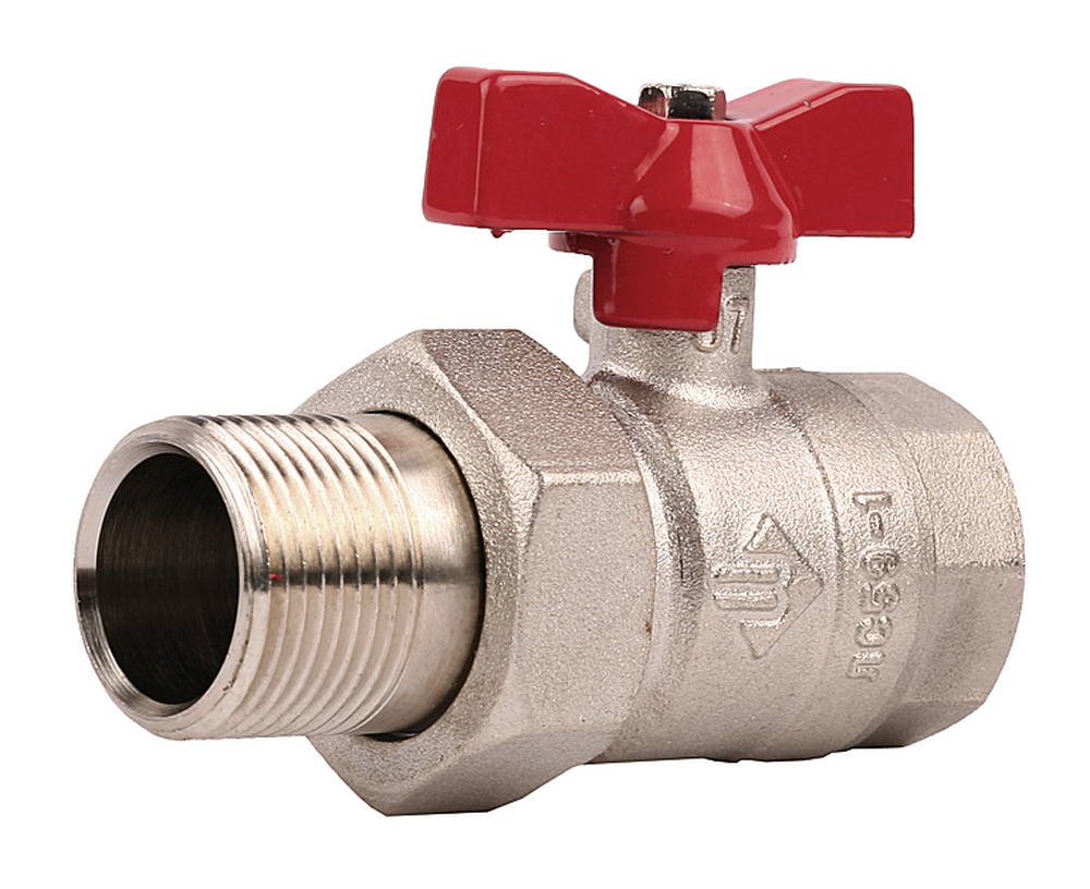 Шаровой кран ЗУБР d1″ мама-папа 51357-N-1