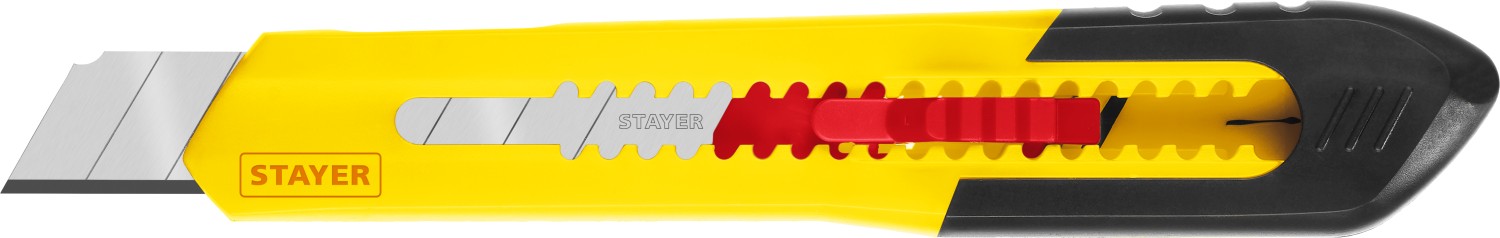 Нож ABS-пластик STAYER QUICK-18 18мм