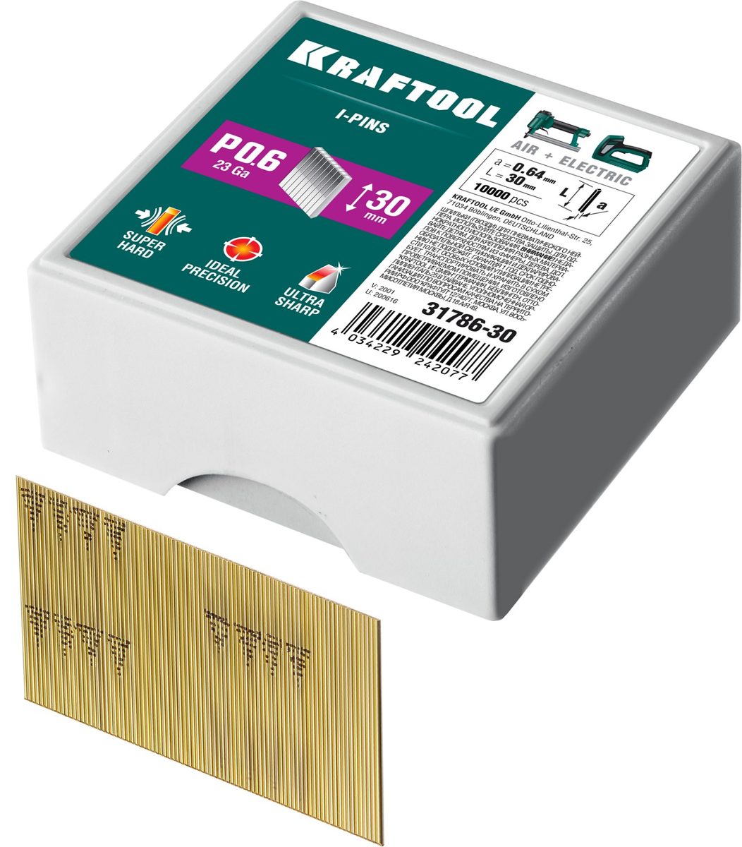 Шпилька типа PO6 30мм Kraftool 23ga